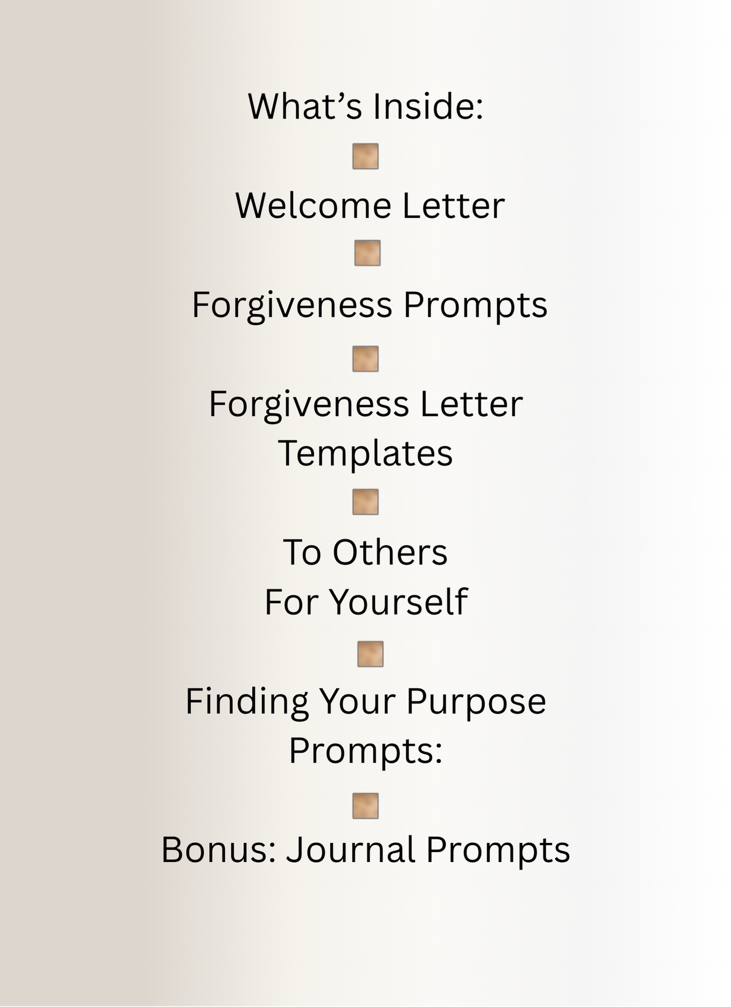 Grace to Grow™ Journal & Prompt Guide_Tan Edition