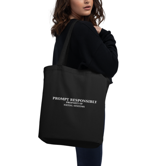 AI USER Eco Tote, Prompt Responsibly Edition