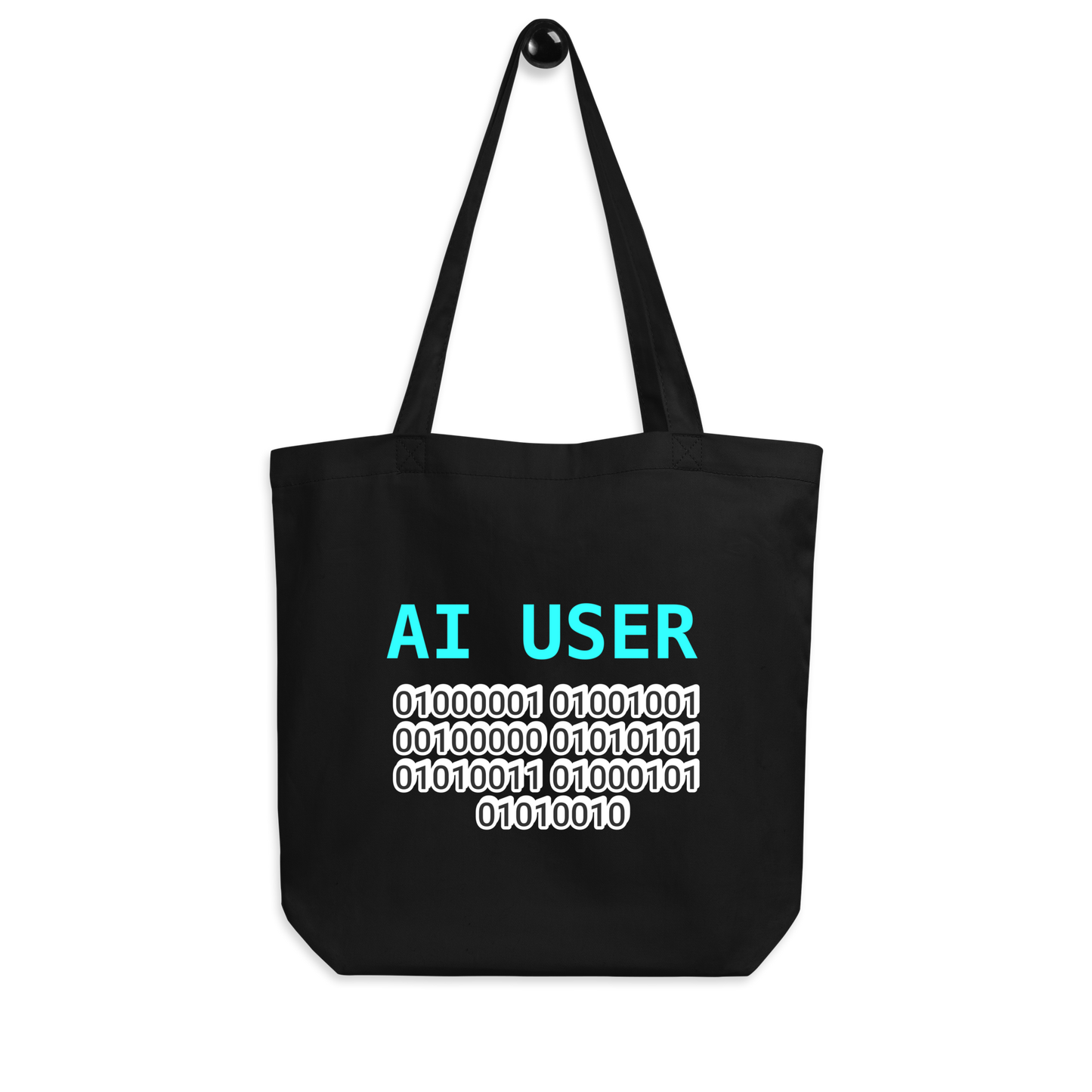 AI USER Eco Tote, Prompt Responsibly Edition