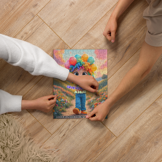 Rainbow Girl Puzzle - Technicolor Edition