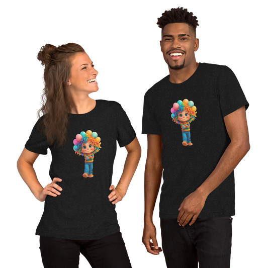 Rainbow Girl Statement Tee – Unisex Fit, Soft Stretch, Viral Vibes