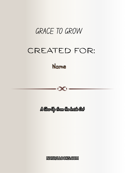 Grace to Grow™ Journal & Prompt Guide_Tan Edition