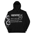 Pisstated All-Over Print Recycled Unisex Hoodie