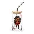 Business Branding Can-shaped glass