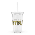 STFU & Win™ Founder Clear Hydration Tumbler (16 oz)