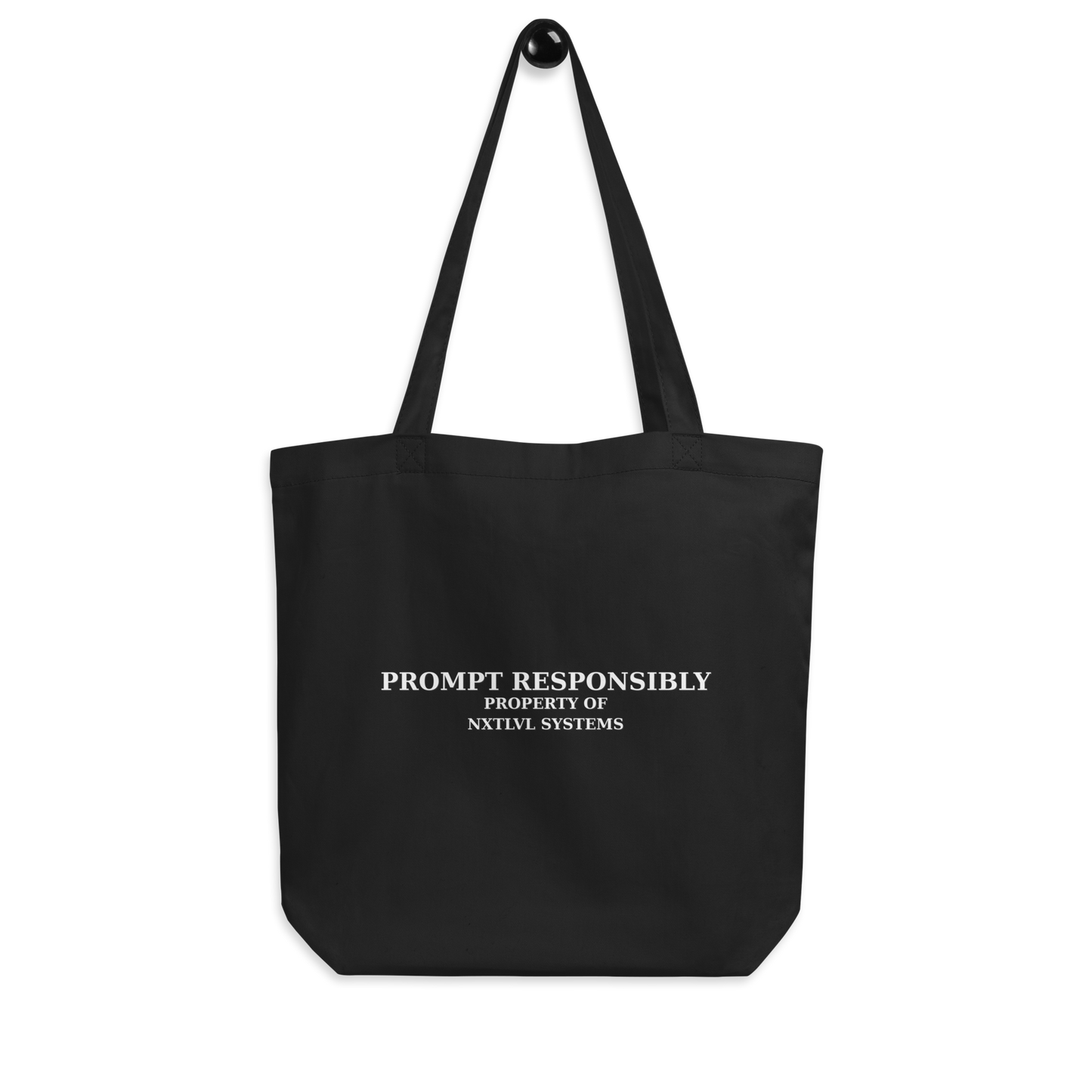 AI USER Eco Tote, Prompt Responsibly Edition