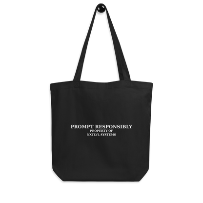 AI USER Eco Tote, Prompt Responsibly Edition