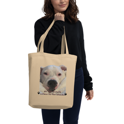 Eco-Friendly Pet Tote Bag, Reusable Cotton Shopper for Animal Lovers