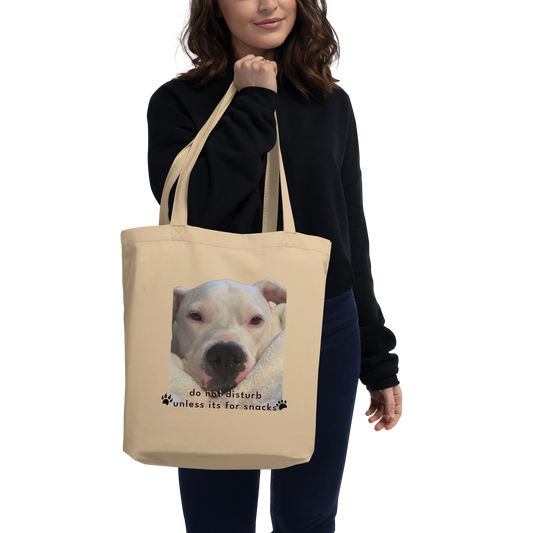 Eco-Friendly Pet Tote Bag, Reusable Cotton Shopper for Animal Lovers