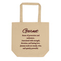 January Garnet Birthstone Eco Tote Bag