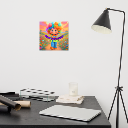 Rainbow Girl Poster - NXTLVL Art Print