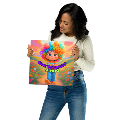 Rainbow Girl Poster - NXTLVL Art Print