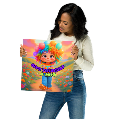 Rainbow Girl Poster - NXTLVL Art Print