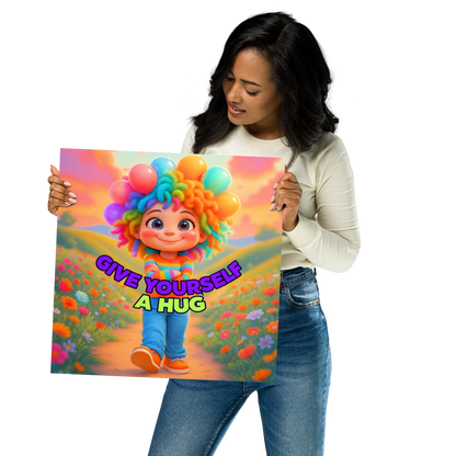 Rainbow Girl Poster - NXTLVL Art Print