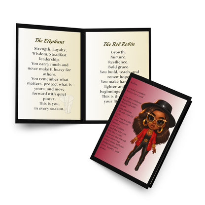 Customizable Celebration Greeting Card