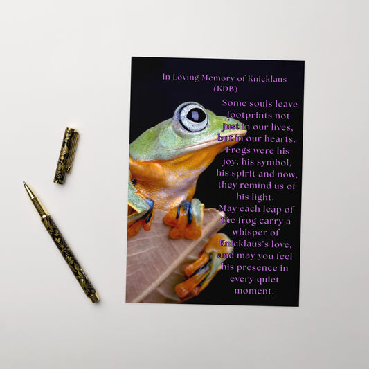 Holding Space | A Grief and Remembrance Greeting Card