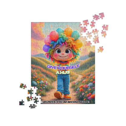 Rainbow Girl Puzzle - Technicolor Edition