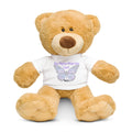 She Fights What You Can't See Teddy Bear With a T-shirt