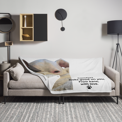 Comfort Looks Good on You Blanket - A Gift from Kane