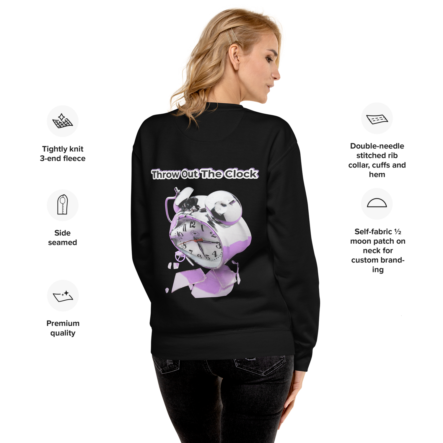 Retired Unisex Premium Sweatshirt | Celebrating a New Season of Life