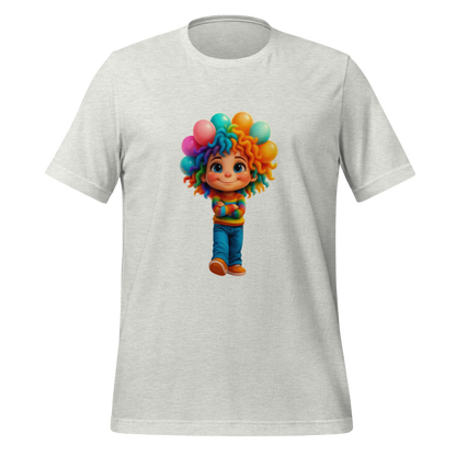 Rainbow Girl Statement Tee – Unisex Fit, Soft Stretch, Viral Vibes