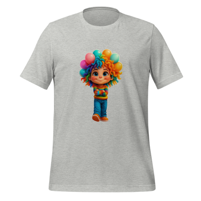 Rainbow Girl Statement Tee – Unisex Fit, Soft Stretch, Viral Vibes