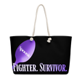 She Carries It All Oversized Weekender Bag | Lupus Awareness