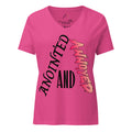 Anointed and Annoyed Women's Relaxed V-neck T-shirt